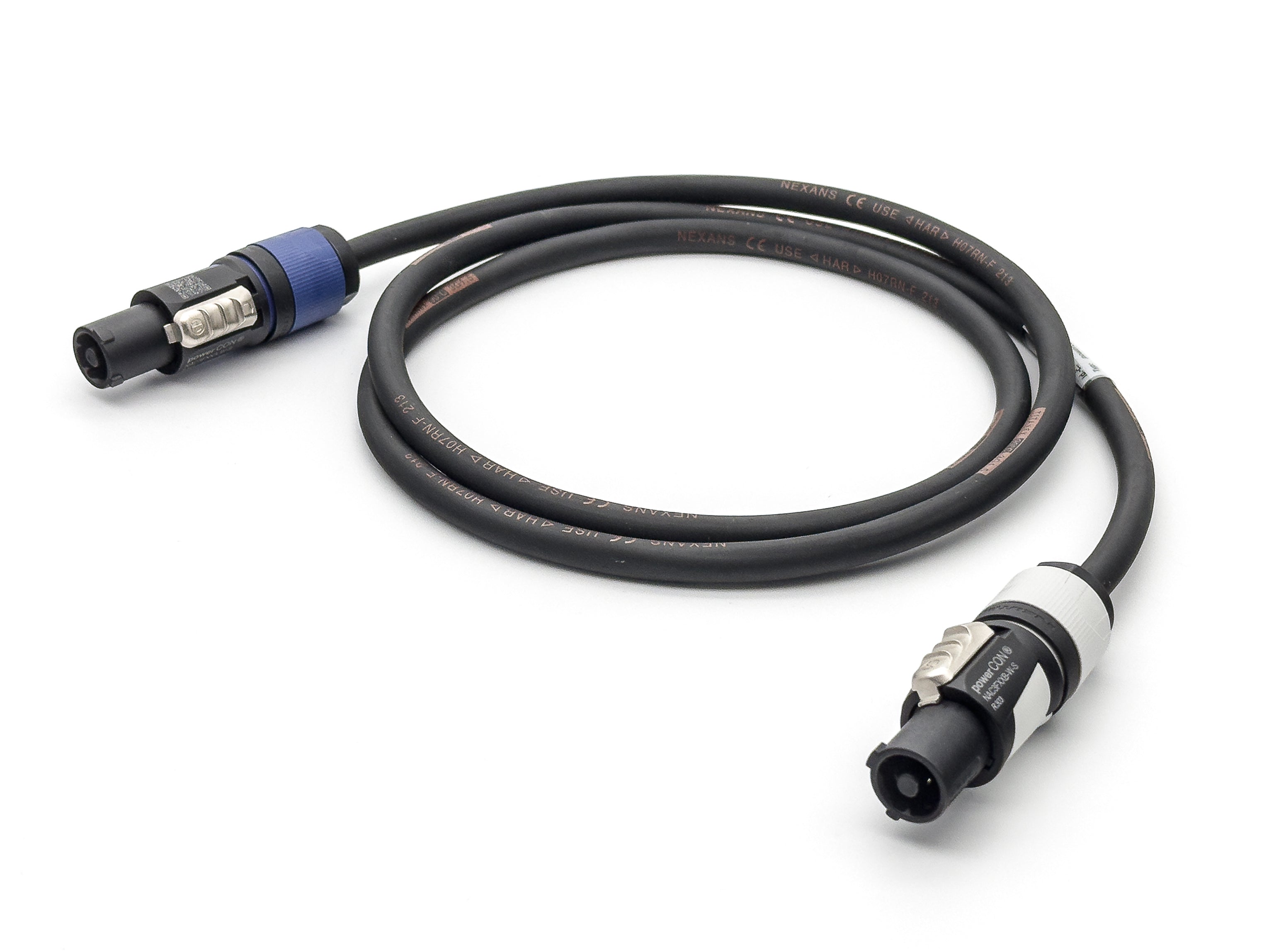 Propojovací napájecí kabel Neutrik powerCON A/B, TITANEX H07RN-F 3G1,5 mm², 5m Propojovací napájecí kabel Neutrik powerCON A/B, TITANEX H07RN-F 3G1,5 mm², 5m